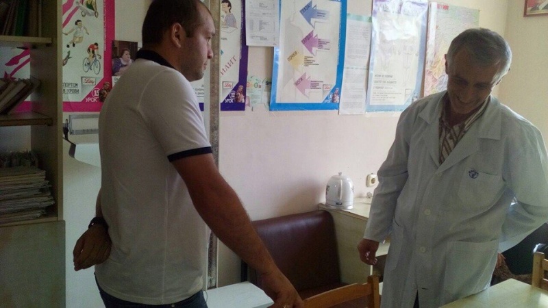 Плановый выезд врачей-специалистов ГБУЗ «РЭД» в составе Диамобиля «Модуль» в Пригородный район, с. Октябрьское, 24.05.2018 г. Плановый выезд врачей-специалистов ГБУЗ «РЭД» в составе Диамобиля «Модуль» в Пригородный район, с. Октябрьское, 24.05.2018 г.