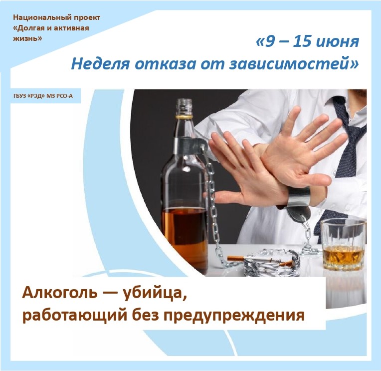 Неделя отказа от зависимостей 9—15 июня 2025 г.